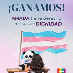 La Red de Litigantes LGBTI+ de las Américas celebra la sentencia de la Corte Constitucional de Ecuador que reconoce el derecho a la identidad de género de Amada, una niña ecuatoriana ​
